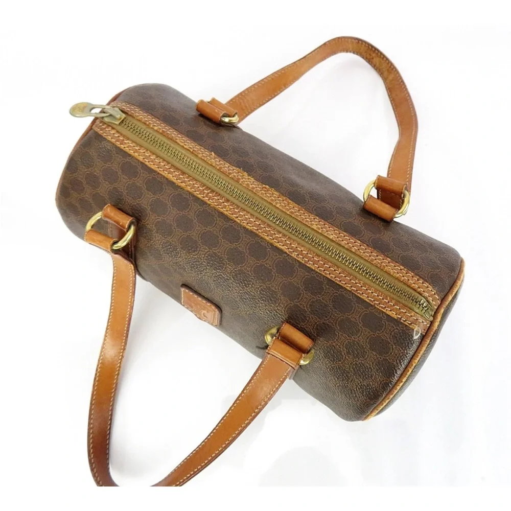 Celine Brown and Tan Shoulder Bag - Picture 8 of 16